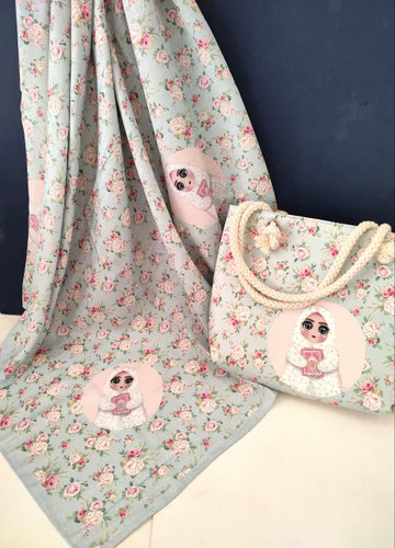 ست روسری و کیف قواره ۹۰ قیمت ۱95تومان