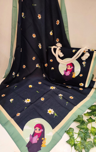 ست جذاب روسری قواره 90کیف مخمل قیمت 217تومان