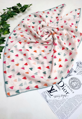 روسری نخی دستدوز قواره 95 قیمت 119تومان عمده انتخابی