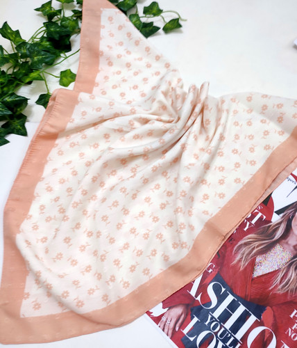 روسری مینی اسکارف نخی قواره ۸۰ قیمت ۱۴۹