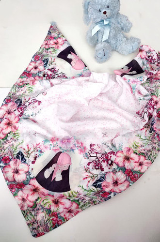 روسری دخترانه طرح حجاب قواره 90 عمده موجوده