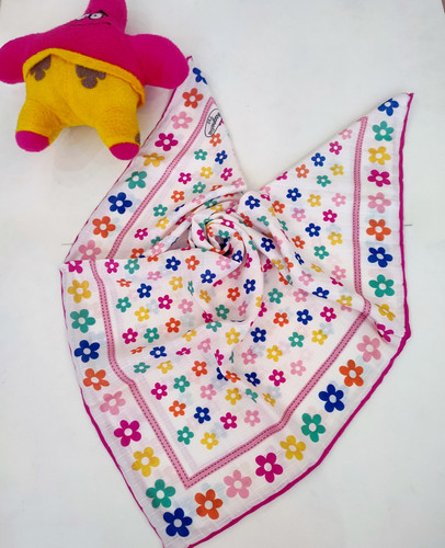 روسری نخ درجه یک دستدوز قواره 75 قیمت تک 125تومان عمده