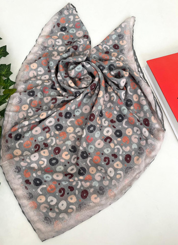 روسری نخی دستدوز درجه یک قواره 95 قیمت تک 153تومان