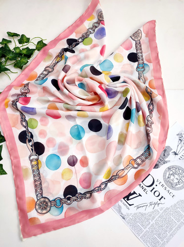 روسری نخی دستدوز درجه یک قواره 95 قیمت تک 153تومان