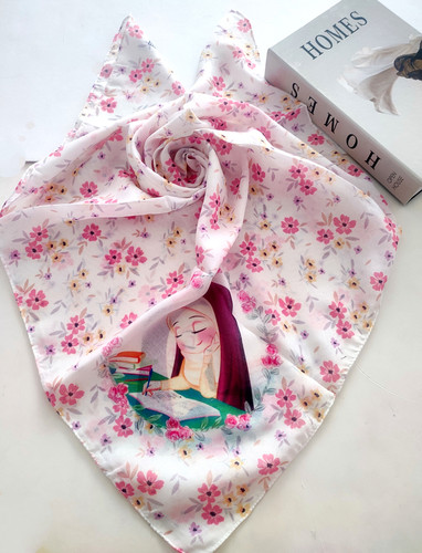 روسری نخی قواره 90قیمت 115تومان عمده هم موجوده