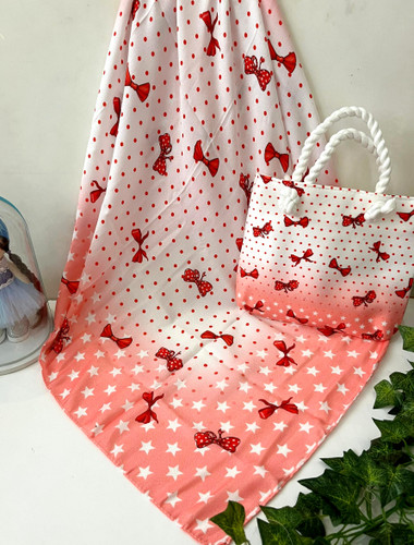 ست روسری و کیف روسری نخ درجه یک قواره 90کیف مخمل قیمت 217 عمده هم موجوده 169