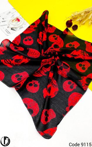 روسری کوچیک باندانا قواره ۶۰ نخی قیمت تک ۷۹ تومان عمده انتخابی