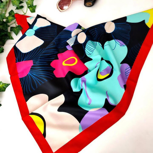 روسری بچه گانه ساتن قواره ۷۰ قیمت ۷۹ تومان