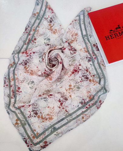 روسری نخ دستدوز درجه یک قواره ۹۰ قیمت تک ۱۵۳ تومان عمده طرح میکس