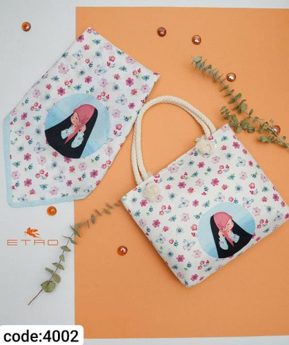 ست روسری و کیف روسری نخ قواره 90میف مخمل ابعاد 25در28قیمت 217تومان