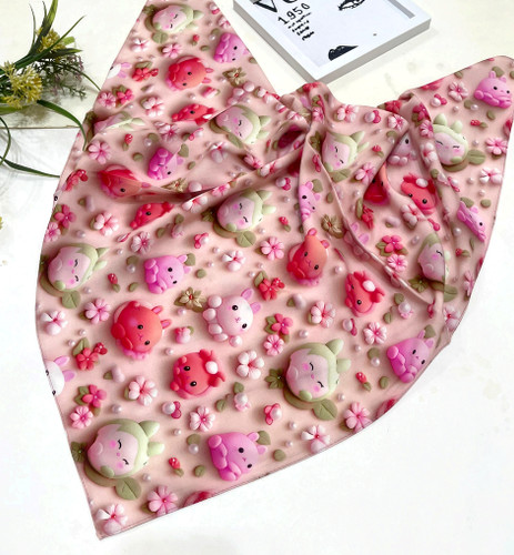 روسری نخ تترون درجه یک قواره 75سه بعدی قیمت 139تومان