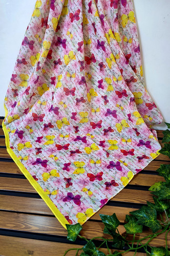 روسری نخی دخترانه قواره 90 قیمت تک 119تومان