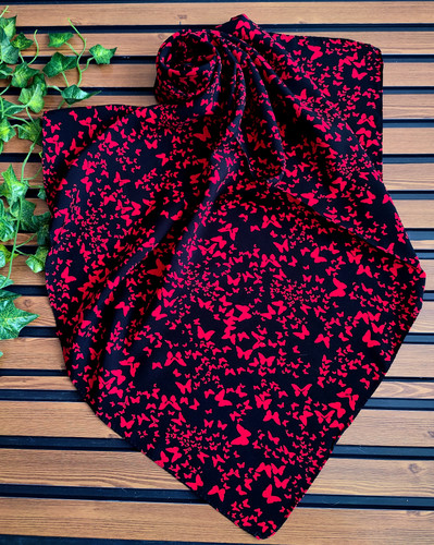 روسری یلدایی مینی اسکارف نخ قواره 75قیمت تک 149تومان