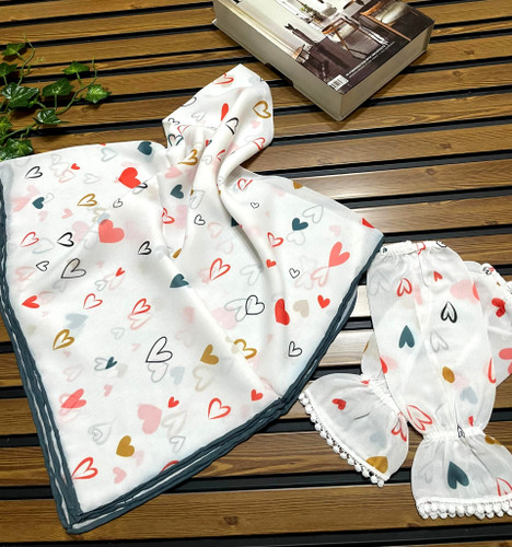 روسری نخ دستدوز درجه یک یا ساق دست قواره 95قیمت ساق دست و روسری 249