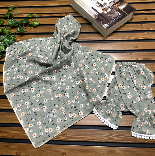 روسری نخ دستدوز درجه یک یا ساق دست قواره 95قیمت ساق دست و روسری 249