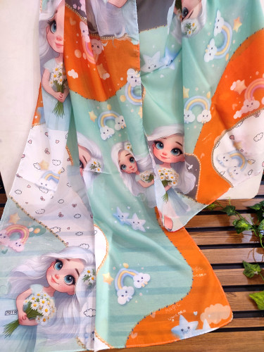 شال کرپ نخ درجه یک قواره ۱۶۰در۶۰ قیمت تک ۱۶۹ ت عمده موجوده