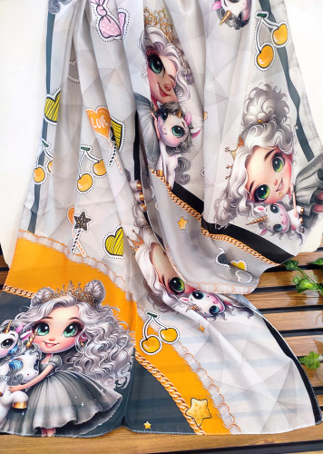 شال کرپ نخ درجه یک قواره ۱۶۰در۶۰ قیمت تک ۱۶۹ ت عمده موجوده