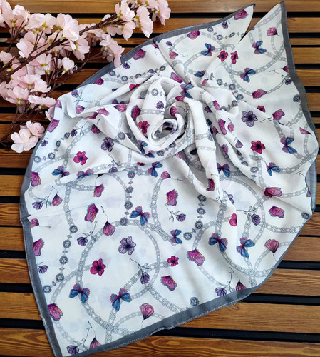 روسری نخ کیفیت عالی قواره 95قیمت 179تومان