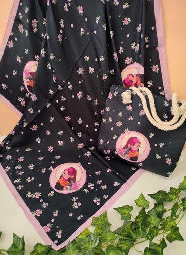 ست روسری و کیف روسری نخ قواره 90 کیفیت عالی قیمت 239