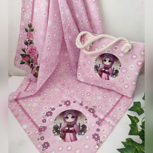 ست روسری و کیف روسری نخ قواره 90 کیفیت عالی قیمت 239