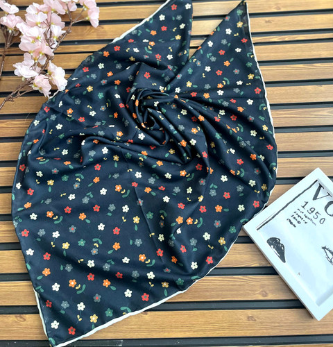 روسری نخ درجه یک دستدوز قواره 95 قیمت تک 189تومان