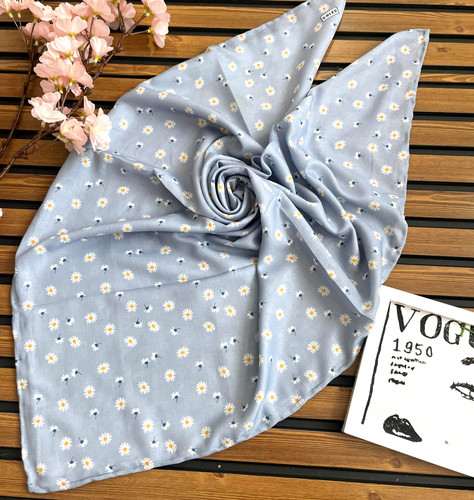 روسری نخ درجه یک دستدوز قواره 95 قیمت تک 189تومان