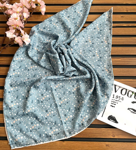 روسری نخ درجه یک دستدوز قواره 95 قیمت تک 189تومان