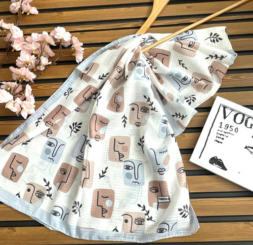 شال نخ درجه یک دخترانه قواره ۱۶۰ در۶۰قیمت ۱۷۸ عمده انتخابی موجوده