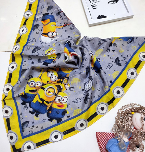 روسری بچه گانه نخی قواره ۷۵ قیمت تک ۱۰۹ تومان عمده انتخابی موجوده