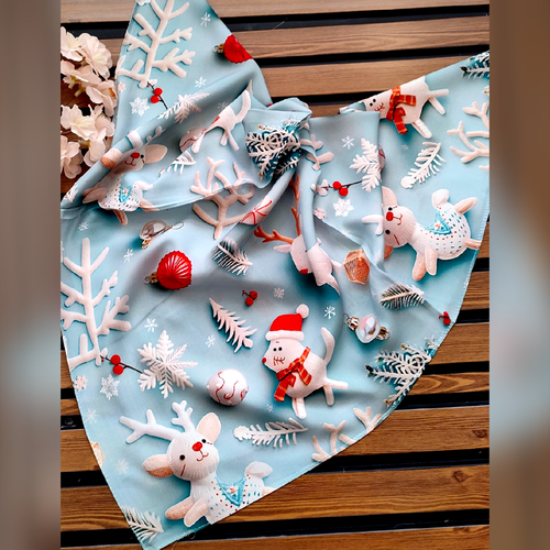 روسری نخ کرپ قواره 75 سه بعدی قیمت تک 159تومان