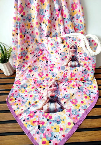 ست روسری و کیف روسری نخی درجه یک قواره 95 کیف مخمل 27در30قیمت تک 259تومان