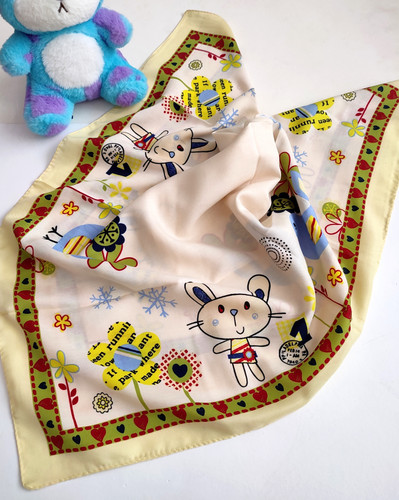 روسری بچه گانه قواره 75 نخ قیمت تک 109تومان