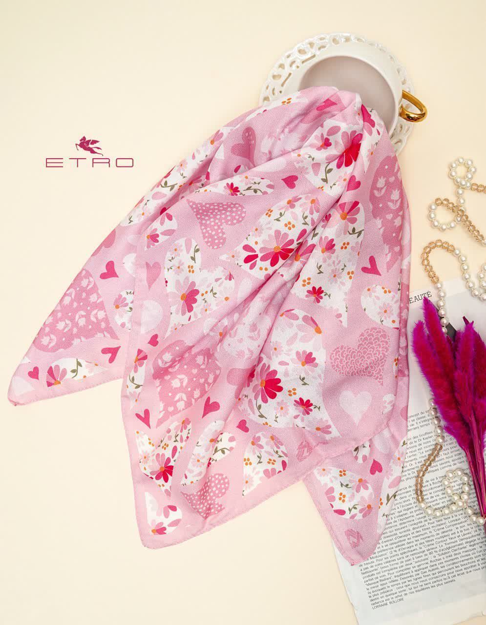 روسری نخی درجه یک قواره 90قیمت 275تومان ایتا عمده در خدمتم
