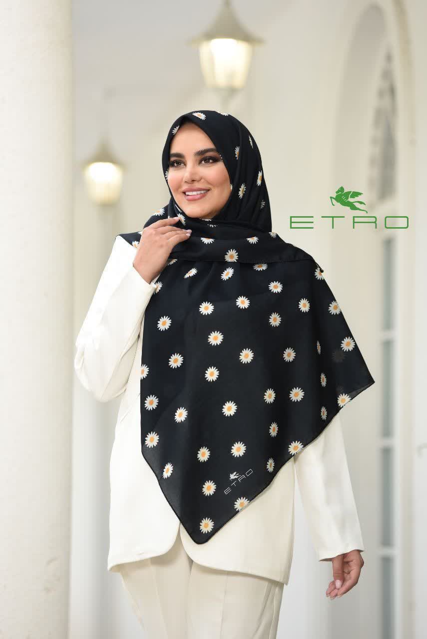 روسری نخ درجه یک قواره 140قیمت تک 539 تومان