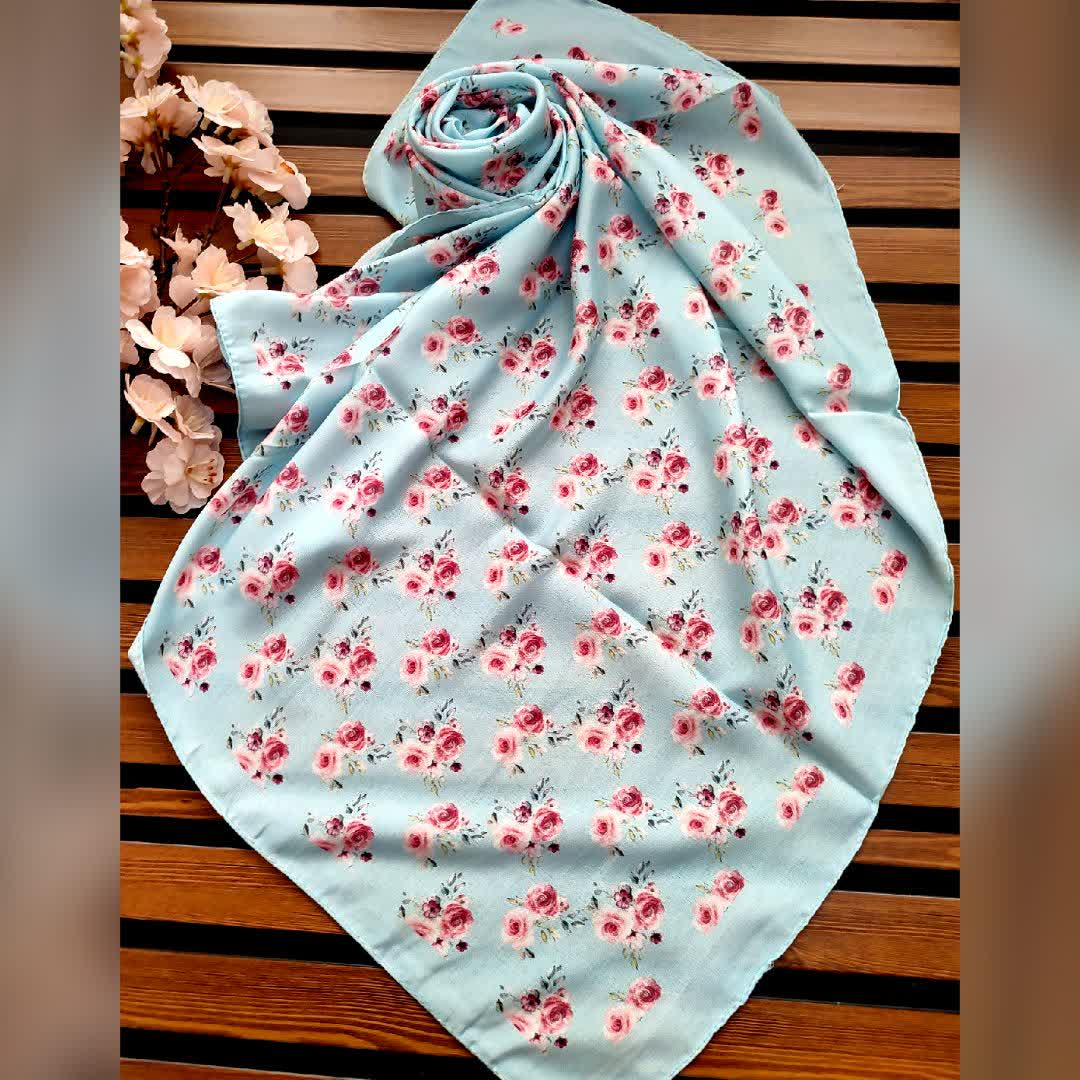 روسری نخی تابستانه قواره 90 قیمت 249تومان درجه یک