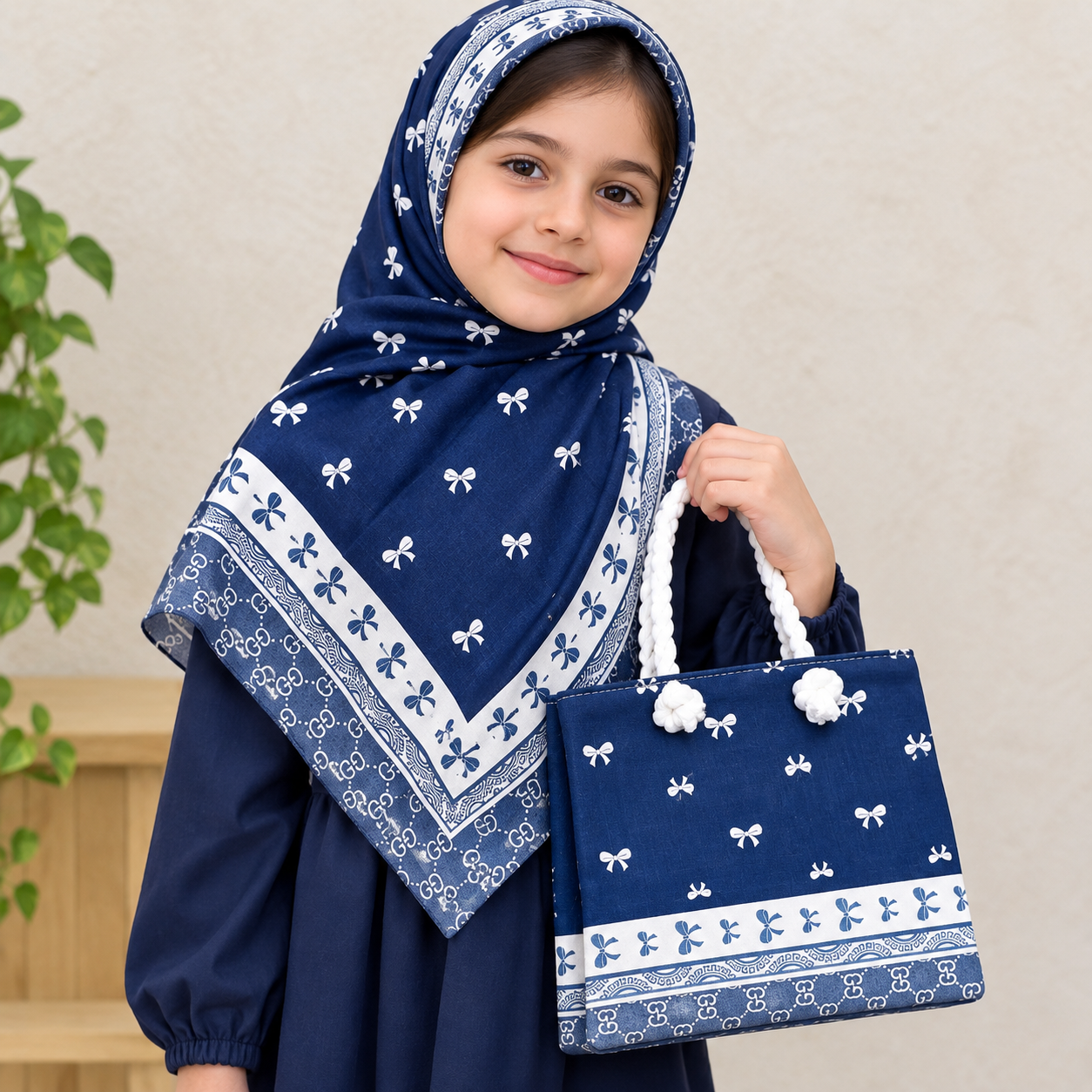 ست روسری و کیف روسری نخ قواره 90 کیف مخمل درجه یک قسمت 419تومان